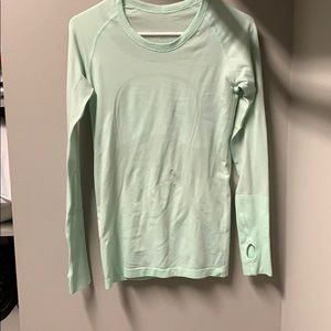 Green Lululemon long sleeve